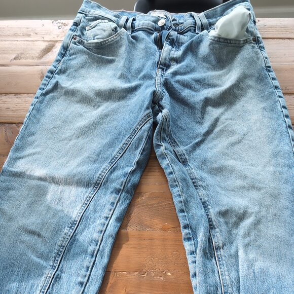 Free People Risk Taker Straight Stretch Jean Size 30 - Picture 2 of 6